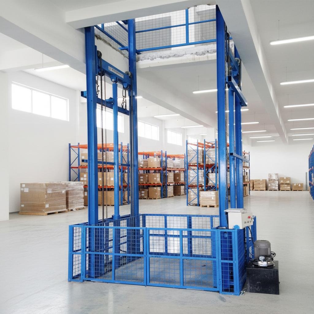 Hydraulic industrial lift